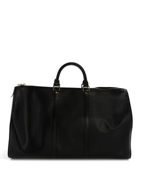 Louis Vuitton Epi Keepall 50 Black #261717L95B